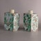 Pair of Chinese famille verte tea caddies, Kangxi (1662-1722) - image 2