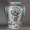 Fine large Chinese famille verte baluster vase, Kangxi (1662-1722) - image 1