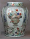 Fine large Chinese famille verte baluster vase, Kangxi (1662-1722) - image 2