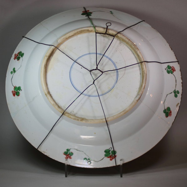 Rare Chinese famille verte dish, Kangxi (1662-1722) - image 2