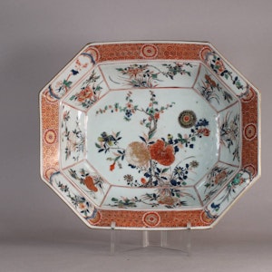 Famille verte basin, Kangxi (1662-1722)