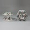 Pair of Chinese famille-verte hexagonal salts, Kangxi (1662-1722) - image 1