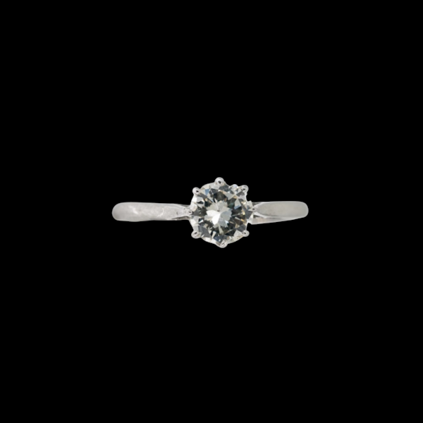 A Solitaire Diamond Ring. - image 1