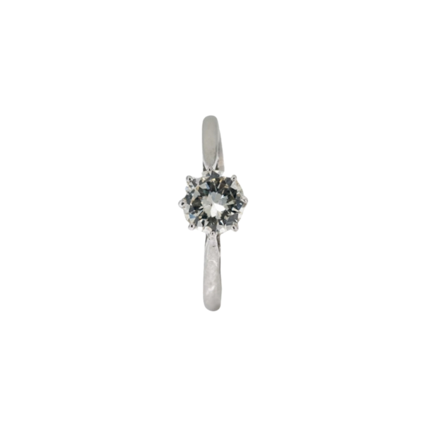 A Solitaire Diamond Ring. - image 2