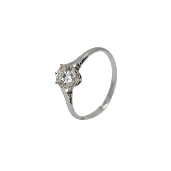 A Solitaire Diamond Ring. - image 6