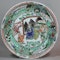 Chinese famille verte moulded dish, Kangxi (1662-1722) - image 1