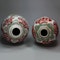 Near pair of Chinese famille-verte ovoid jars, Kangxi (1662-1722) - image 3