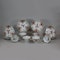 Six Chinese famille verte teabowls and saucers, Yongzheng (1723-35) - image 3