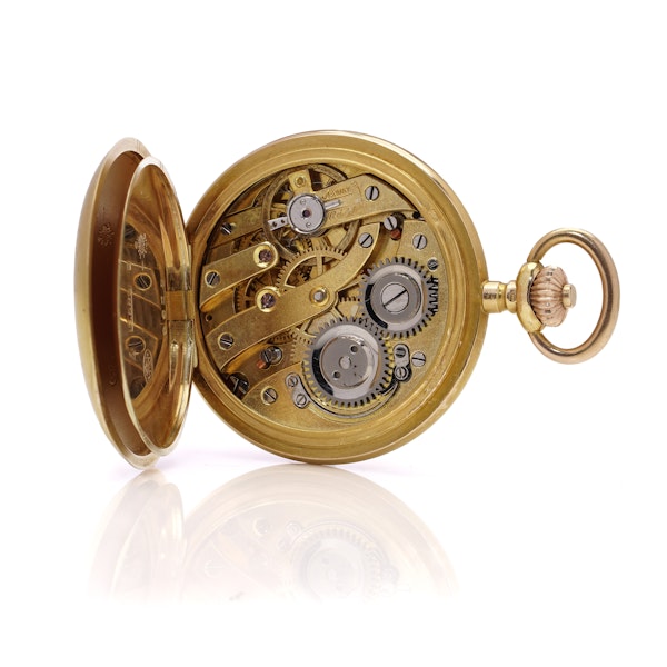 Antique Early 20th Century 14kt gold pocket watch. - image 8