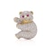 18kt yellow gold diamond bear brooch - image 2