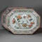 Pair of Chinese famille verte 'pie-crust rim' meat dishes, Kangxi (1662-1722) - image 1