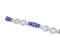 Art Deco Sapphire & Diamond Bracelet - image 3