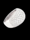 Modern pave diamond bombe ring SKU: 7751 DBGEMS - image 1