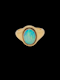 Antique opal gold signet ring SKU: 7754 DBGEMS - image 1