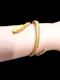 Antique French sprung 18ct gold snake bracelet SKU: 7755 DBGEMS - image 1