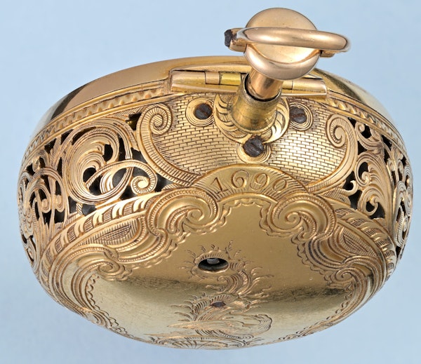 Gold and Enamel Repeater with Chatelaine - image 5