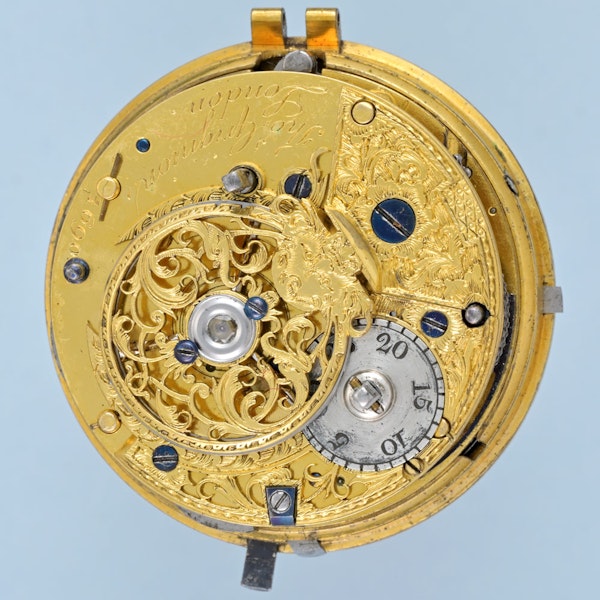 Gold and Enamel Repeater with Chatelaine - image 8