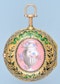 Gold and Enamel Repeater with Chatelaine - image 2