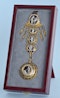 Irish Gold and Enamel Chatelaine Watch - image 2