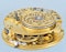 Gold and Enamel Chatelaine Watch - image 7