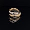 2-tone gold diamond ring - image 3