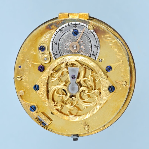 Gold and Enamel French Verge - image 4