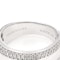 Vera Wang Love 18kt white gold diamond men's band ring - image 4