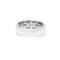 Vera Wang Love 18kt white gold diamond men's band ring - image 5