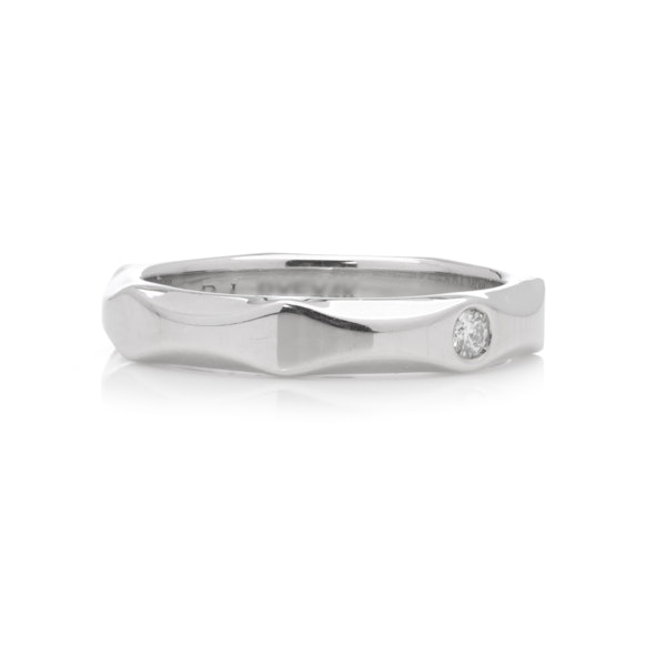 Bvlgari Infinito platinum diamond ring - image 6