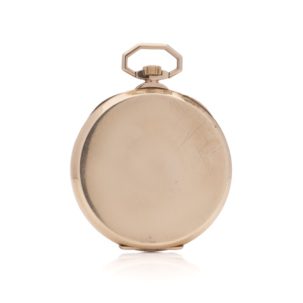 Rolex antique 9kt gold pocket watch - image 3