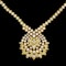 Stunning Yellow Gold Necklace with 15,30kt Diamond set with 5,25kt Diamond Earrings - image 5