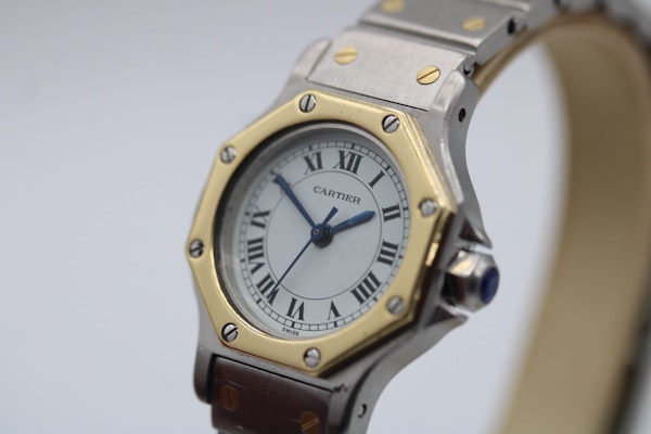 Cartier Santos Octagon 25mm 0907 Watch Only - image 6