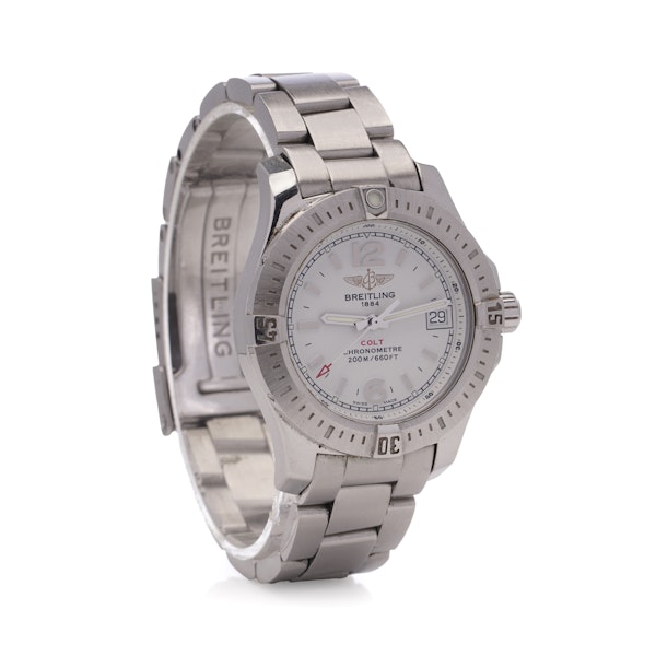 Breitling Colt Lady Stainless Steel Quartz bracelet watch. - image 5