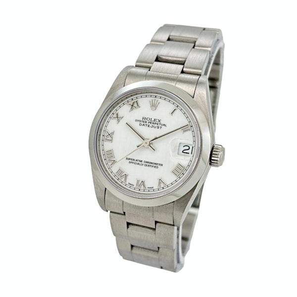 ROLEX DATEJUST 31 MIDI WHITE ROMAN NUMERALS TOP CONDITION - image 1