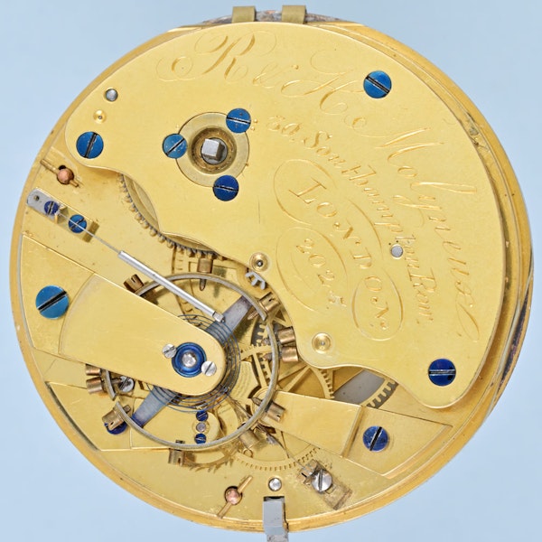 Gold Pocket Chronometer by Molyneux - image 4