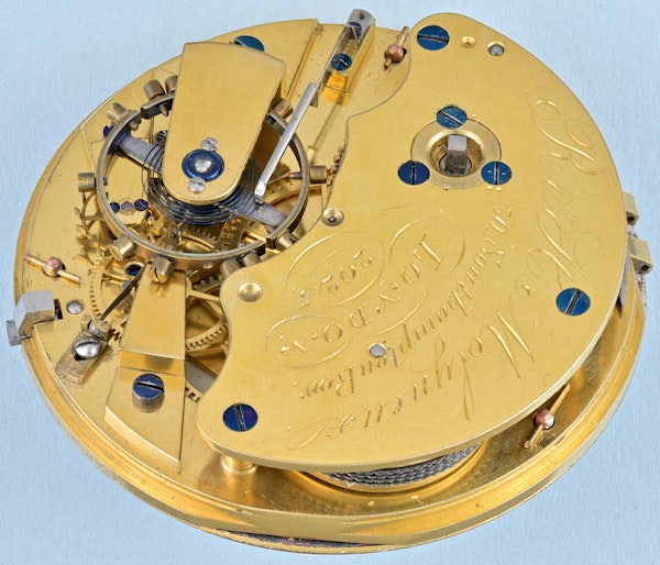 Gold Pocket Chronometer by Molyneux - image 3