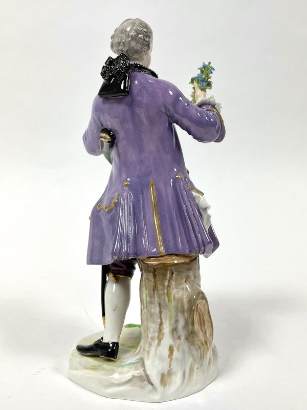 Pair of Meissen figures - image 5