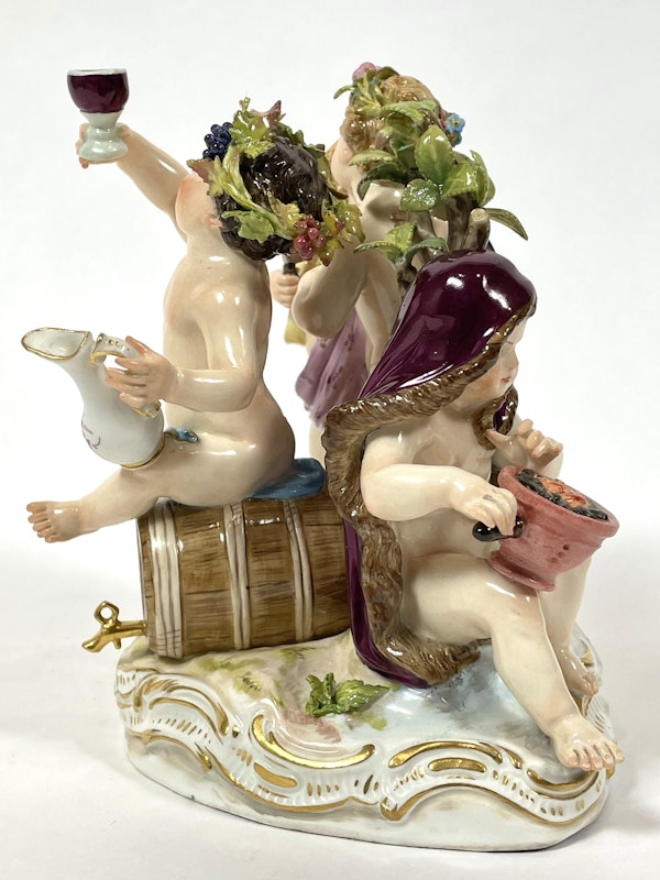 Meissen group of four seasons - image 6