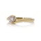 Vintage 18kt Yellow Gold Diamond Solitaire Ring (Circa 1970s) - image 4