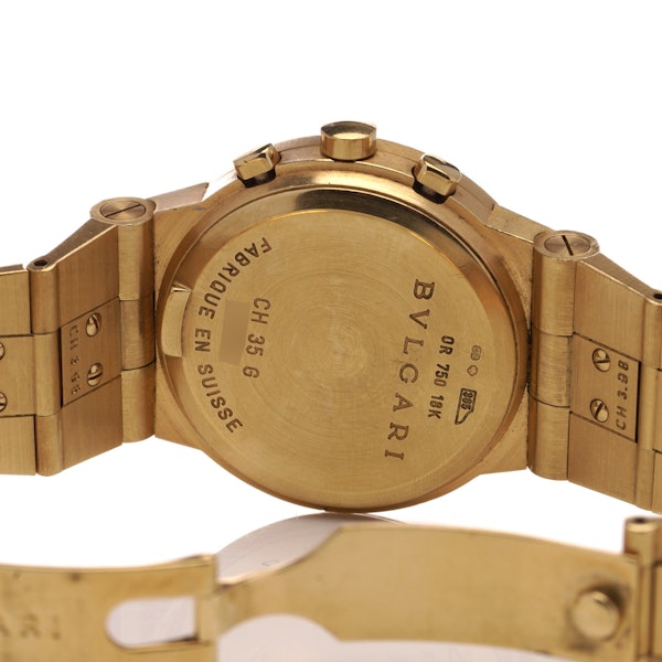 Bvlgari 'Diagono' 18ct Gold Watch (CH35G) - image 4