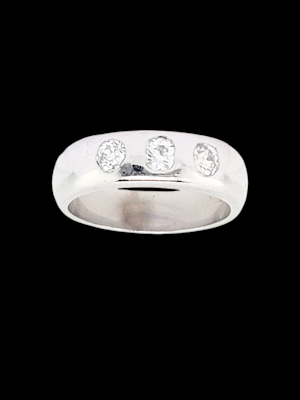Gypsy set old mine cut diamond ring SKU: 7778 DBGEMS