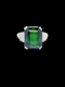 Fine art deco Tourmaline ring SKU: 7782 DBGEMS - image 1