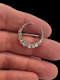 Antique diamond crescent brooch SKU: 7783 DBGEMS - image 2