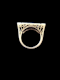 Architectural art deco diamond ring SKU: 7801 DBGEMS - image 3