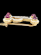 Art deco Cartier ruby and enamel brooch SKU: 7757 DBGEMS - image 4