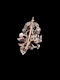 Antique diamond and pearl Rose brooch SKU: 7758 DBGEMS - image 3