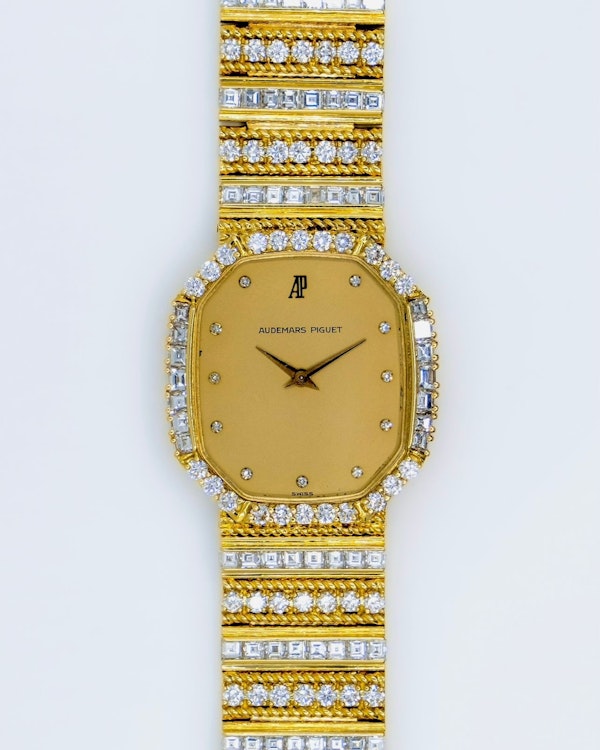 1985 Audemars Piguet - Piece Unique - Brilliant Cut Baguettes & Diamonds Chandelierl - image 9