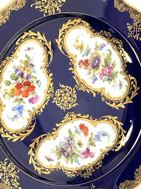 Pair of Meissen plates - image 5