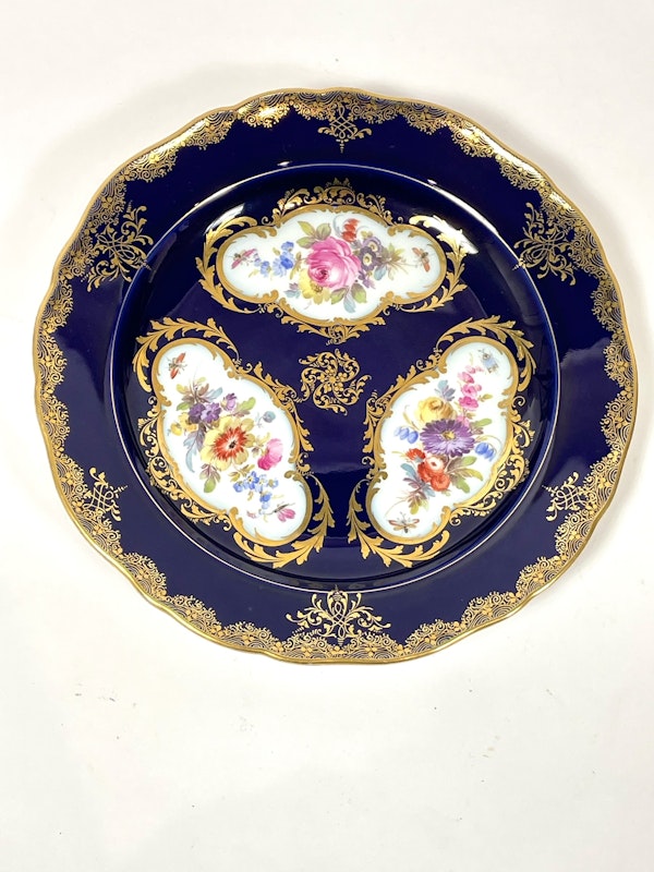 Pair of Meissen plates - image 3