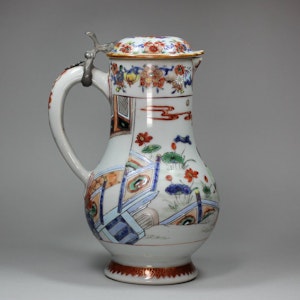 Chinese famille rose jug and cover, Qianlong (1736-95)